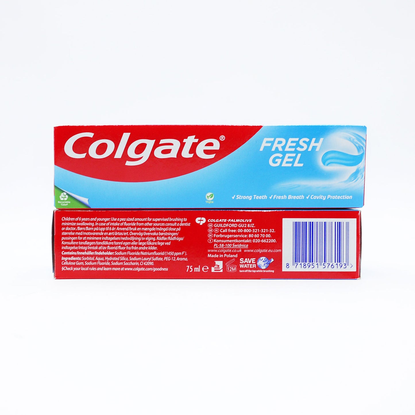 COLGATE TOOTHPASTE FRESH MINTY GEL 75ml