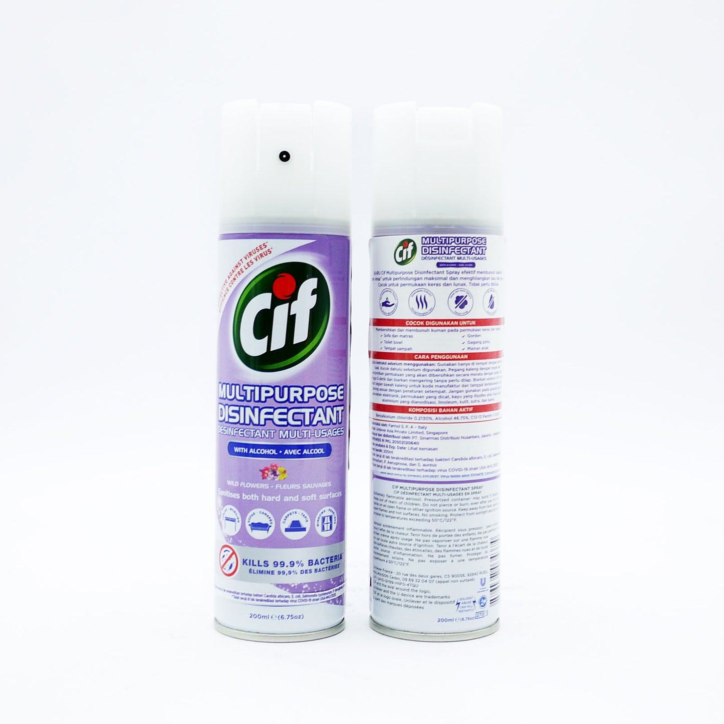 CIF DISINFECTANT SPRAY FLORAL 200ML