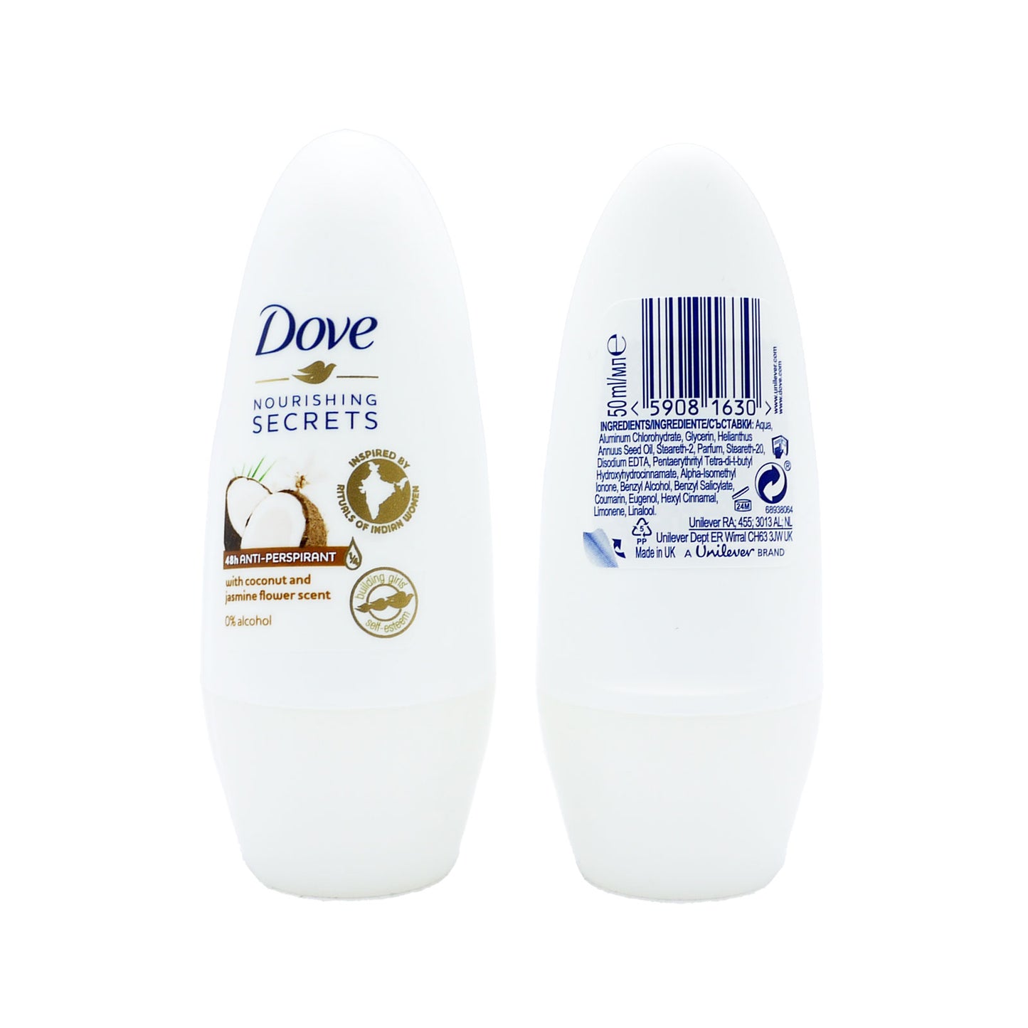 DOVE ROLL ON COCO ET JASMIN (C) 50ML
