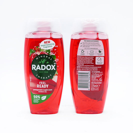 RADOX SHOWER GEL FEEL READY 225ml