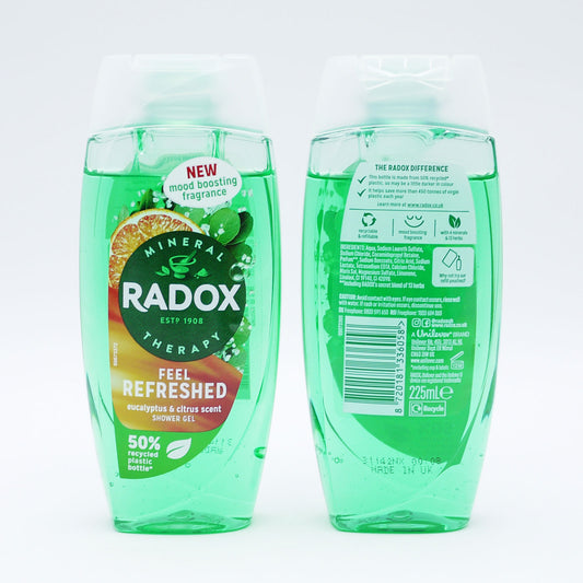 RADOX SHOWER GEL FEEL REFRESHED 225ml