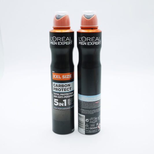 LOREAL MEN EXPERT DÉODORANT CARBON PROTECT 5EN1 300ML
