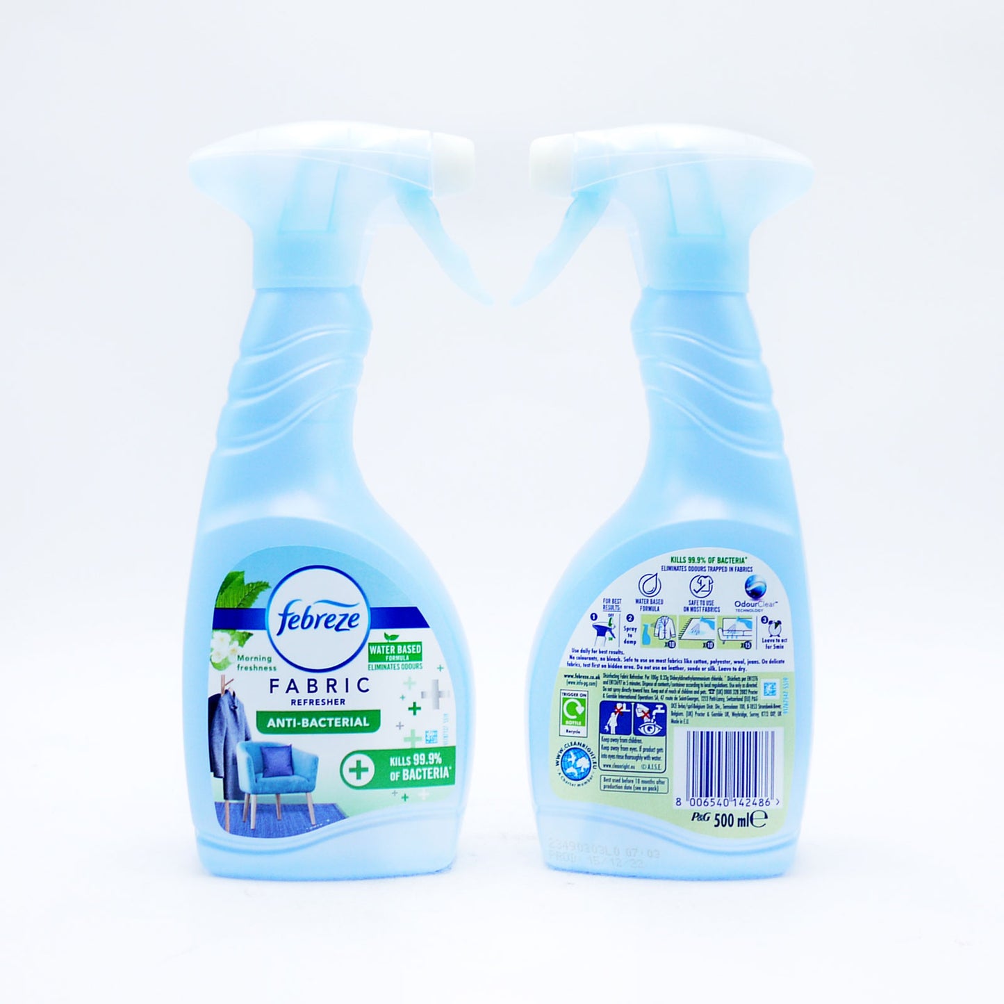 FEBREZE FABRIC SPRAY MORNING FRESHNESS (C) 500ML