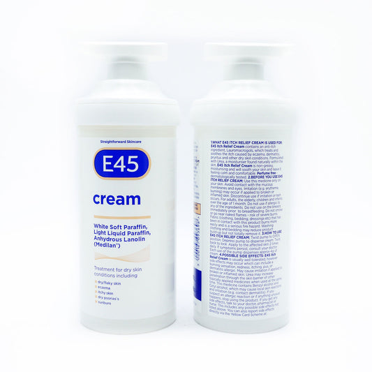 E45 CRÈME POMPE 500G