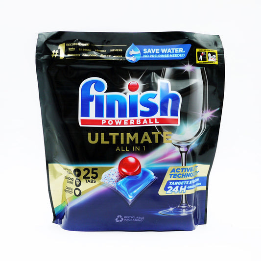 FINISH DISHWASHER TABLET ULTIMATE REGULAR 25's