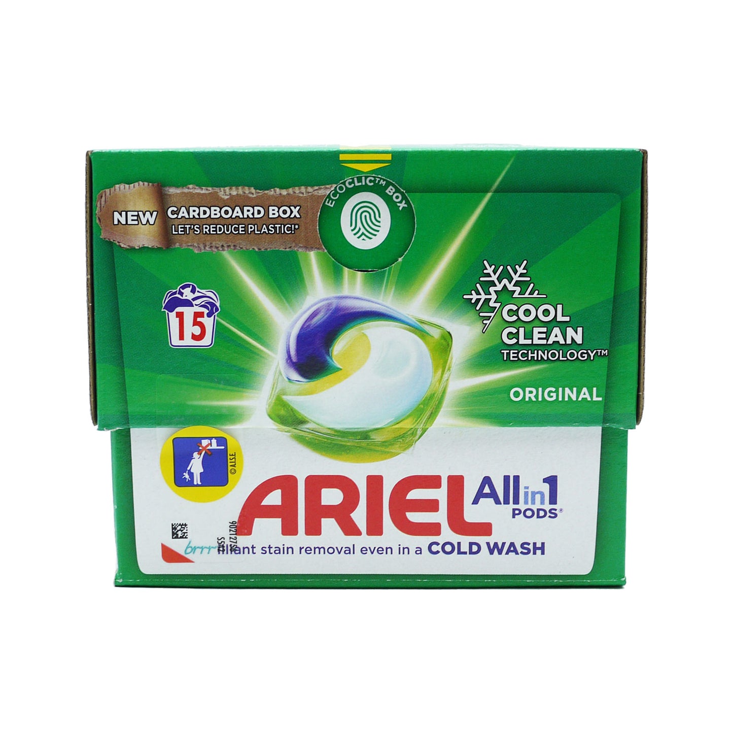 ARIEL ALL IN 1 CAPSULES LESSIVE ORIGINAL (C) 15
