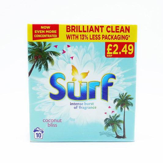 SURF POWDER COCONUT BLISS 10 WASH PM £2.49 (C) 500GM