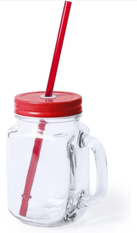 Dégustez vos smoothies avec style ! Verre de 250 ml avec paille