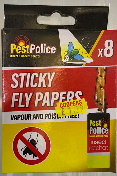 PEST POLICE INSECT CATCHERS 8PK