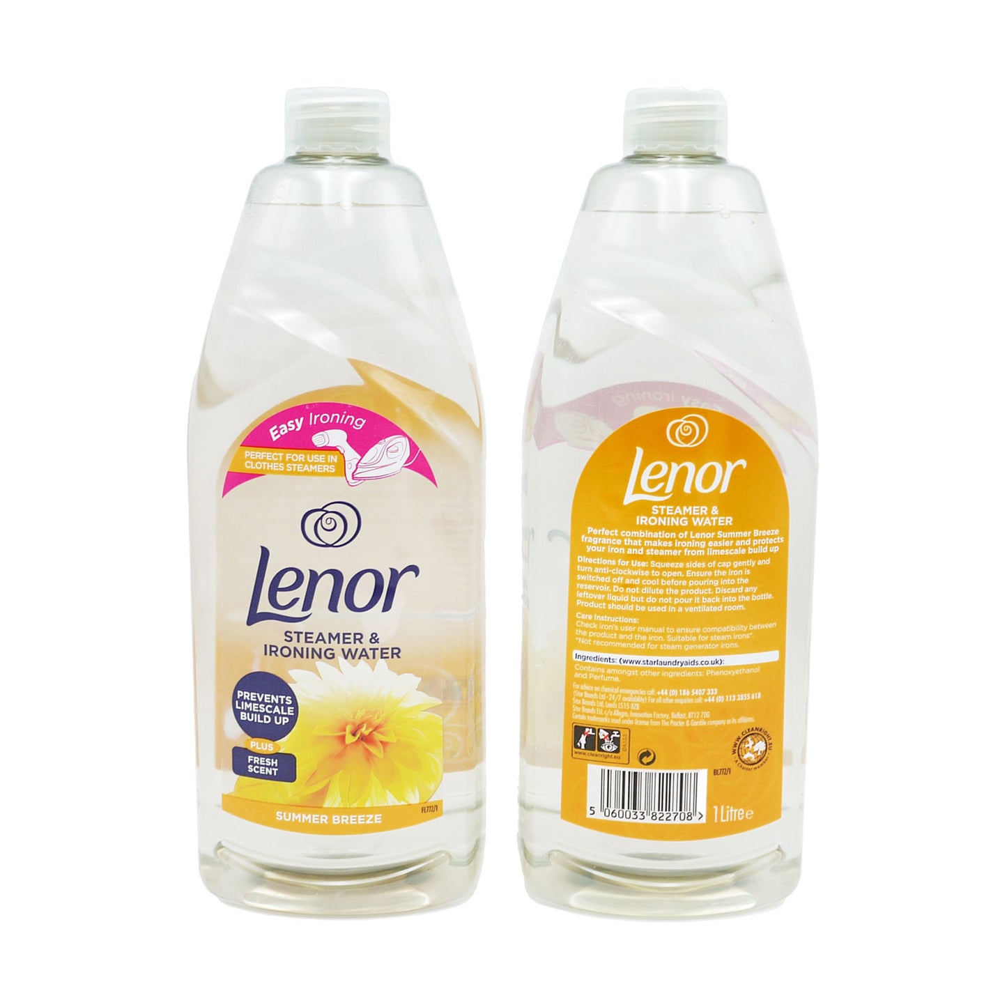 LENOR IRONING WATER SUMMER BREEZE 1LTR