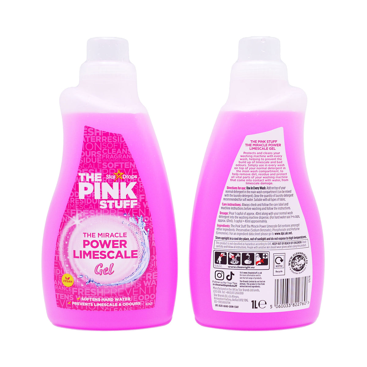 THE PINK STUFF LIMESCALE GEL 1LTR —
