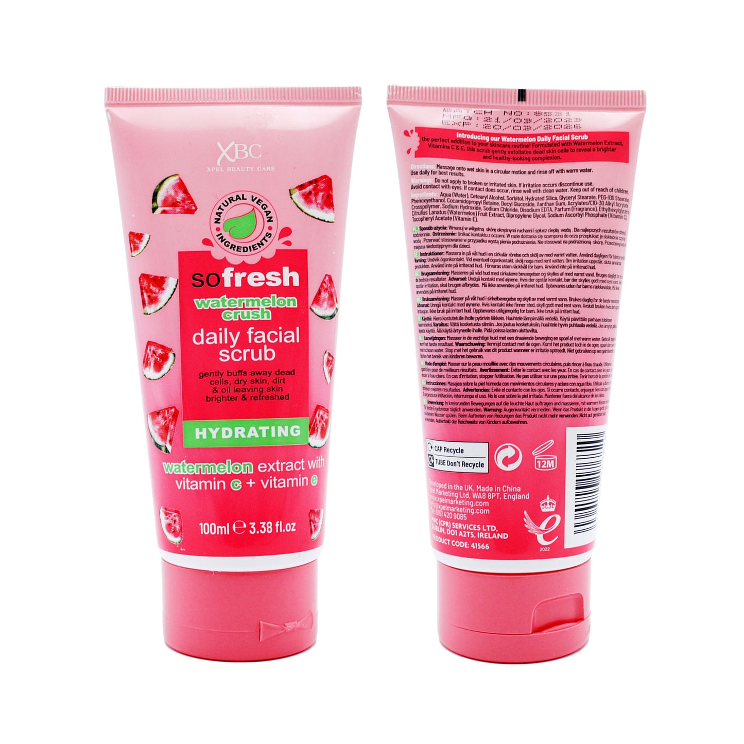GOMMAGE QUOTIDIEN VISAGE SO FRESH 100ml