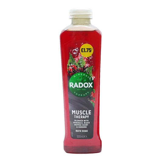 Radox Bath Liquid 500ml Muscle Therapy