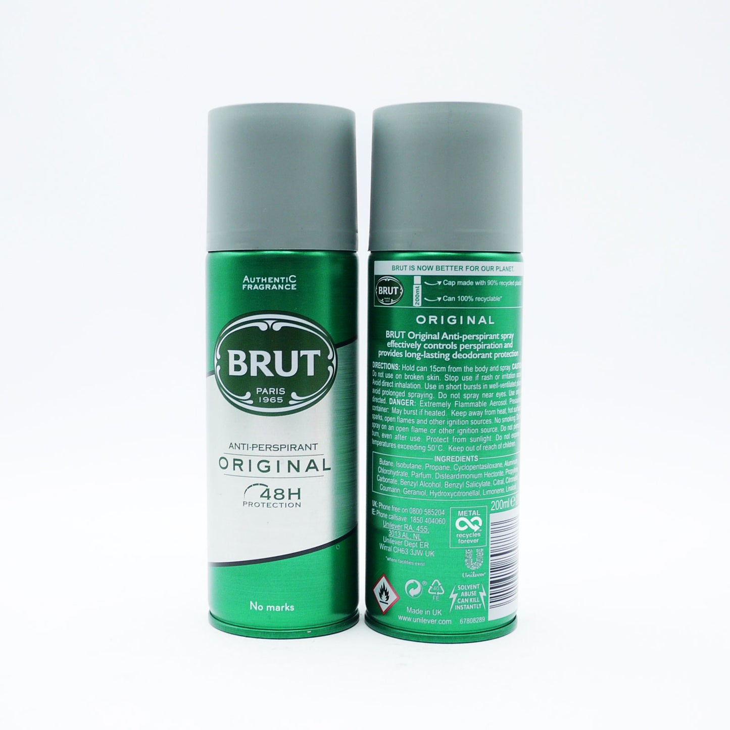BRUT ANTI-TRANSPIRANT ORIGINAL 200ML