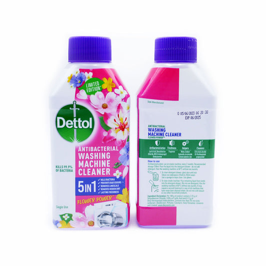 DETTOL WASHING MACHINE CLEANER FLOWER POWER 250ml