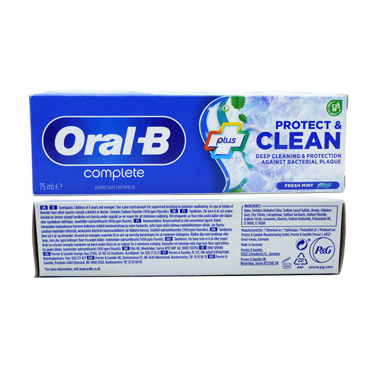 ORAL B TOOTHPASTE REFRESHING CLEAN COMPLETE 75ml