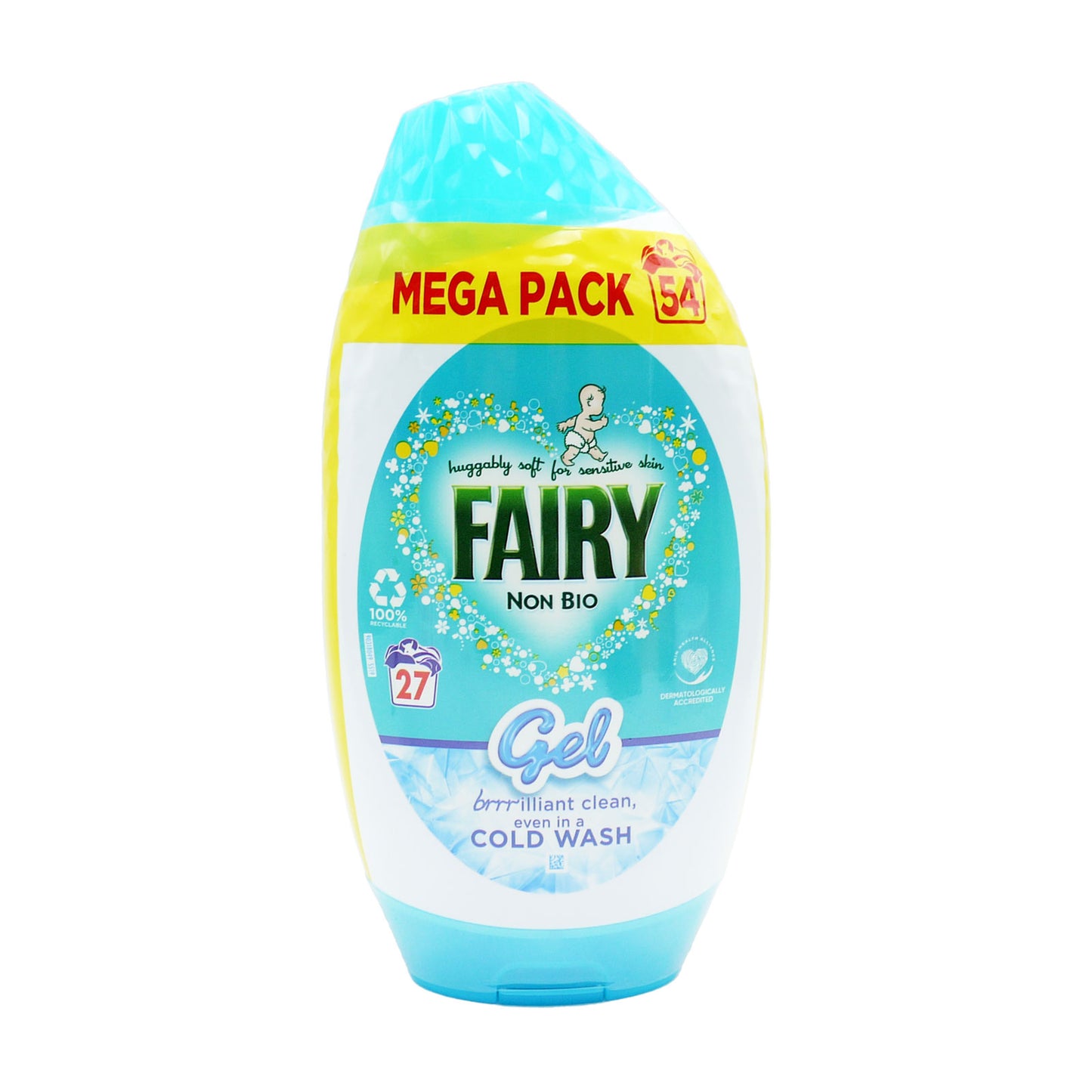 FAIRY LESSIVE LIQUIDE NON BIO 2X945ML