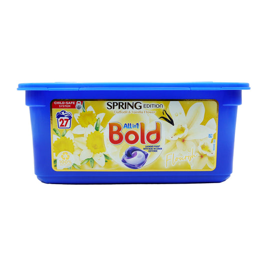 BOLD ALL IN 1 CAPSULES DE LESSIVE VANILLE (C) 27 LAVAGES