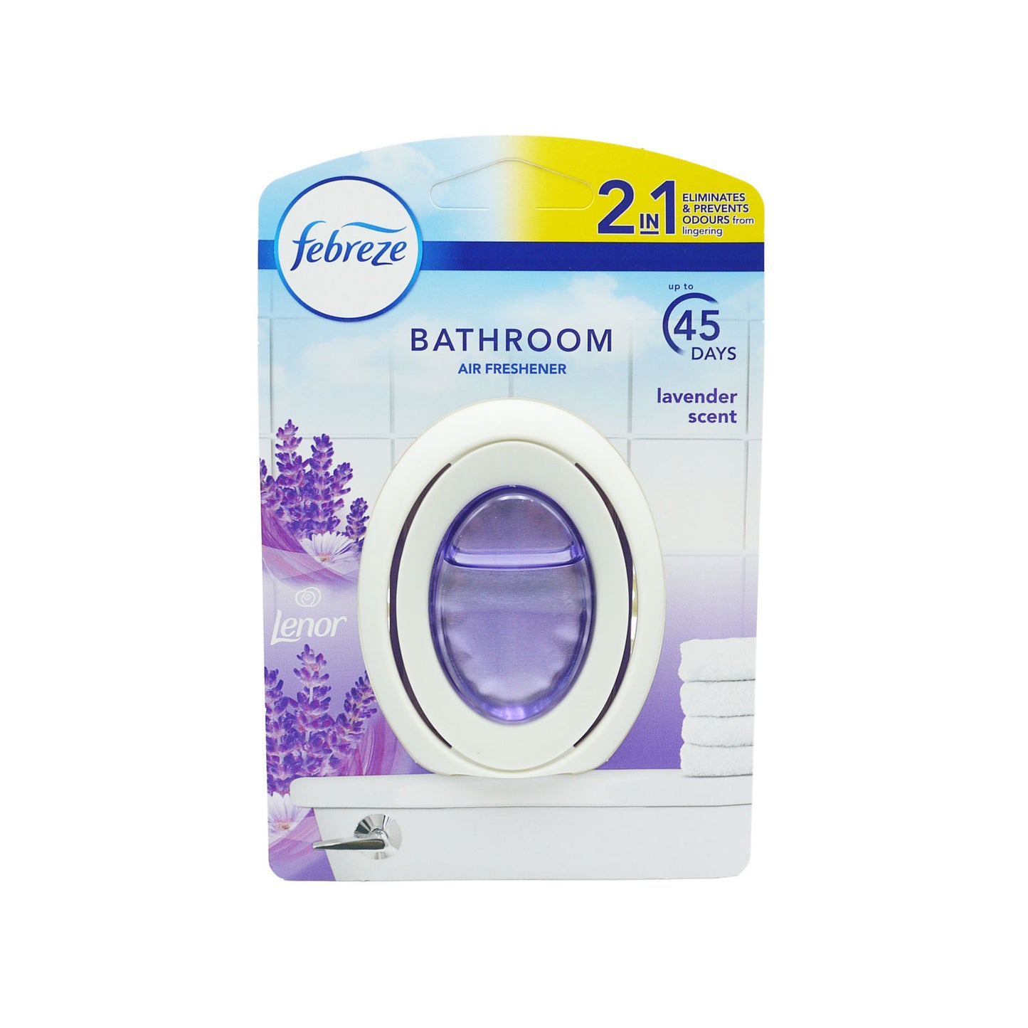 FEBREZE BATHROOM AIR FRESHENER LAVENDER SCENT (C) 7.5ML