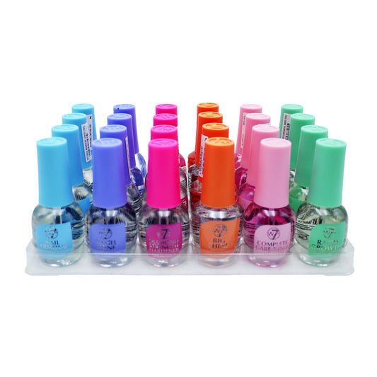 W7 NAIL TREATMENTS ASSORTED