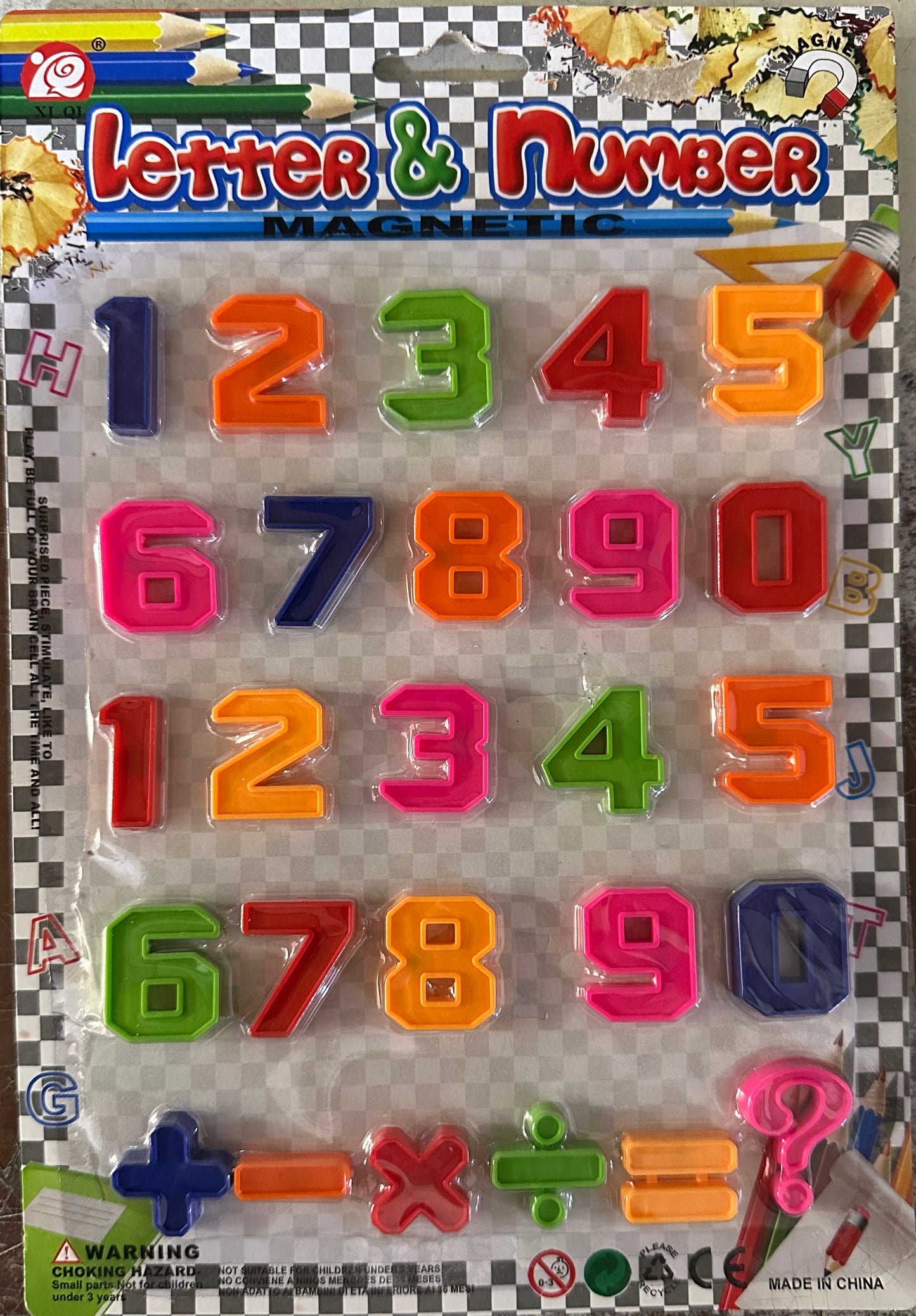 Letter & Number