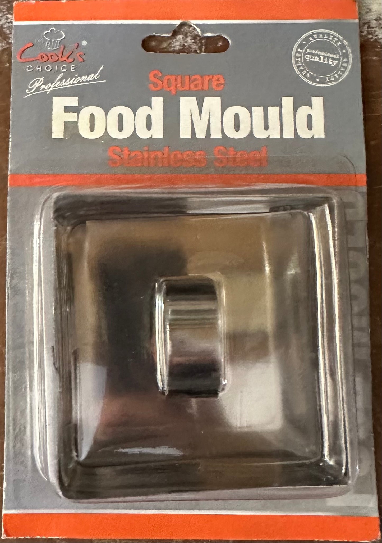 Acier de moule alimentaire carré