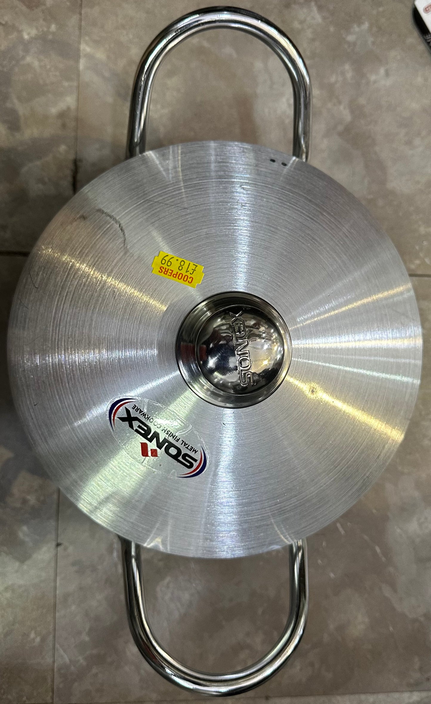 Pot Omega metal finish(6L)