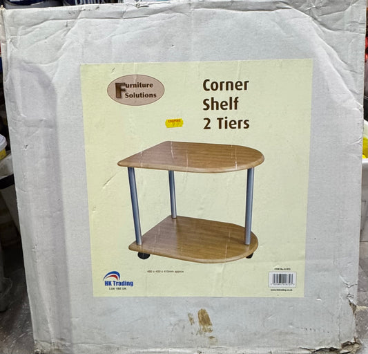 Corner Shelf 2 Tiers