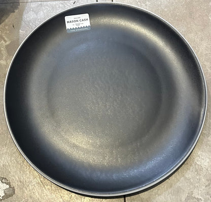 MASON CASH CERAMIC DINNER PLATE 26.5cm BLACK