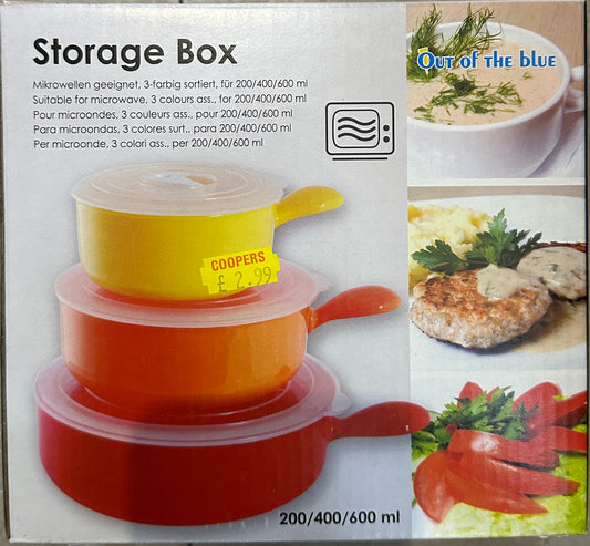 Storage Box 200/400/600 mL