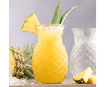 Sublimez vos réceptions : Ensemble de verres à cocktail Ananas - 67,5 cl.