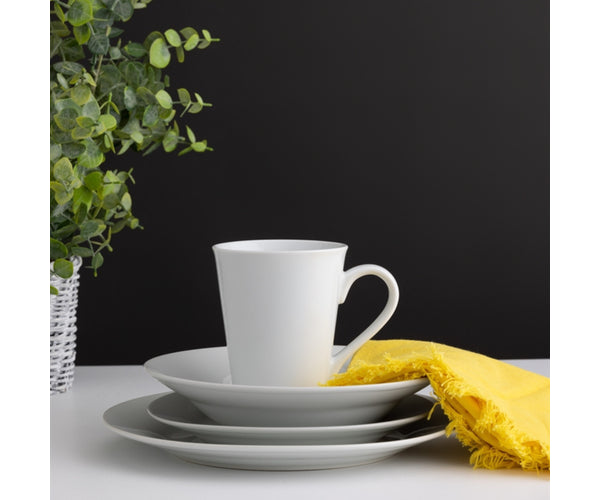 Sublimez votre expérience culinaire avec le service de table Milan Rim 16 pièces – Coffret cadeau.