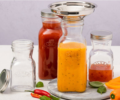 Bouteilles à Jus et à Sauces Premium de 1 Litre pour des Saveurs Fraîches.