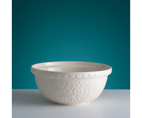 Dans la forêt S12 Bol mélangeur renard crème 29cm : Céramique de cuisine de première qualité.