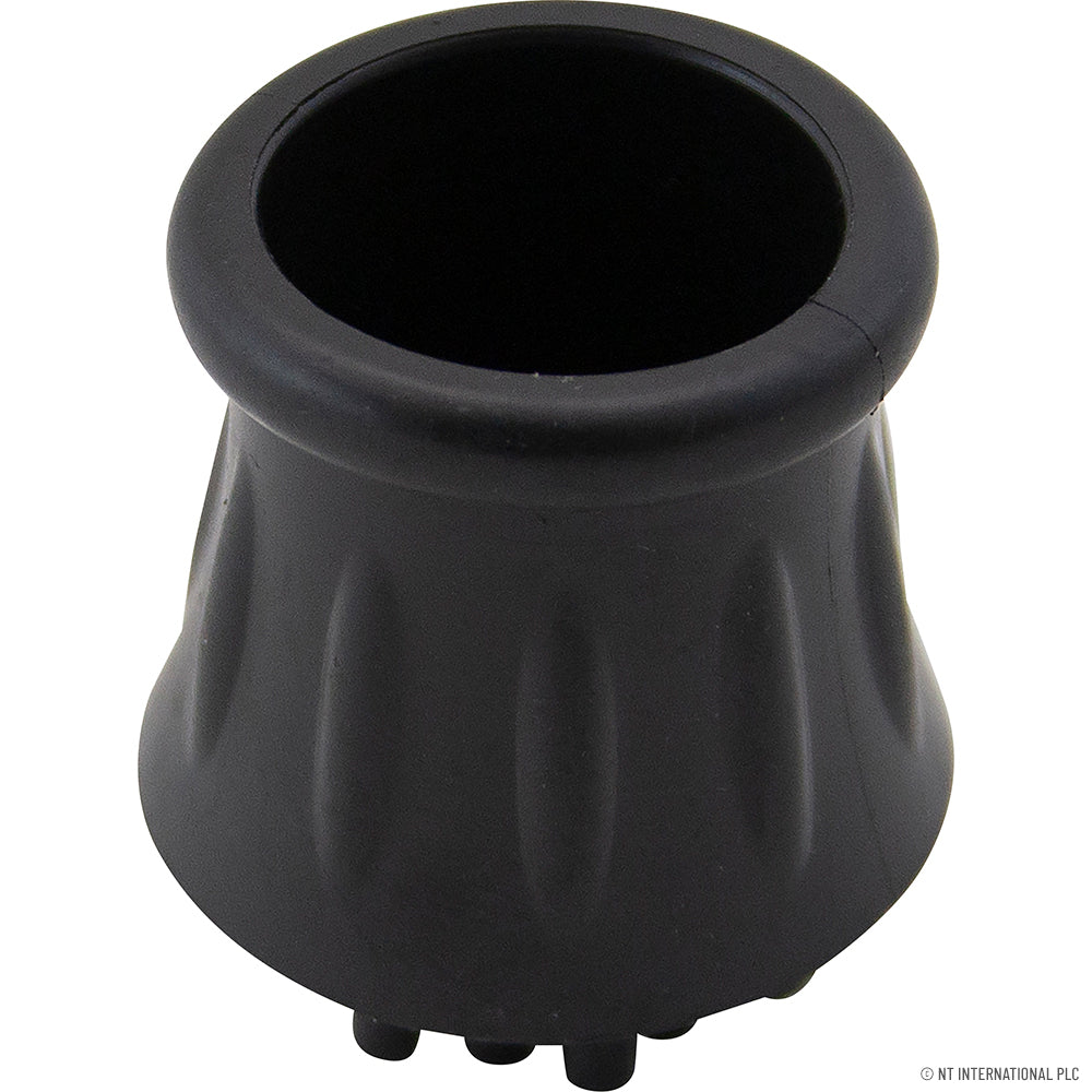 Set of 100 - 25mm Black Chair Ferrules - Premium Quality Furniture Leg Caps for Floor Protection