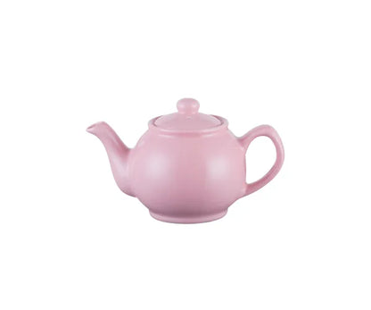 Théière élégante rose pastel 2 tasses | Bouilloire en porcelaine fine pour les amateurs de thé