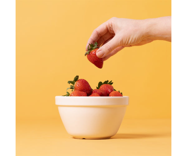 Véritable bassine à pudding blanche S36 de 16 cm - Un classique de la cuisine.
