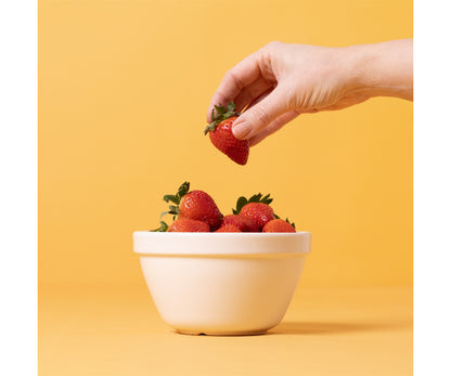Véritable bassine à pudding blanche S36 de 16 cm - Un classique de la cuisine.