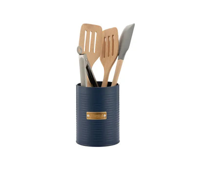 Pot à ustensiles Otto bleu marine : solution de rangement élégante pour votre cuisine.