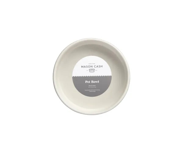 Gamelle moderne linéaire grise pour animaux de compagnie 13x4cm | Accessoires élégants pour animaux de compagnie.
