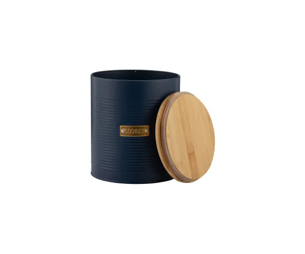Boîte à Biscuits Otto Black : Gardez vos friandises fraîches et organisées.
