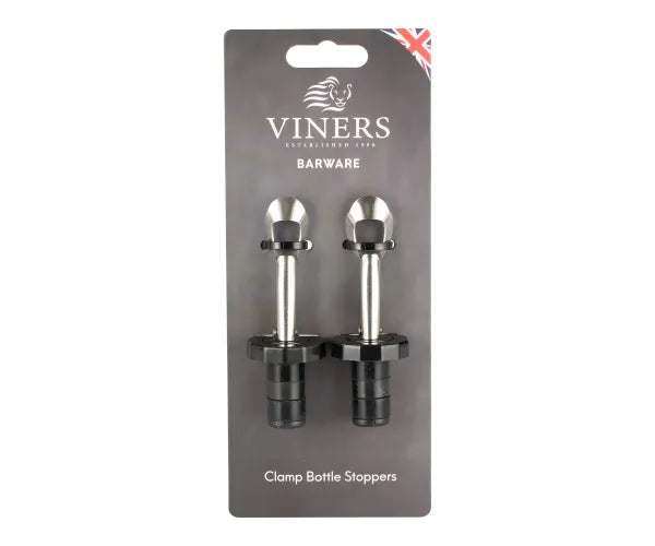 Coffret Cadeau Bouchon de Bouteille à Pince 2 Pièces Barware Premium | Accessoires de Vin Uniques.