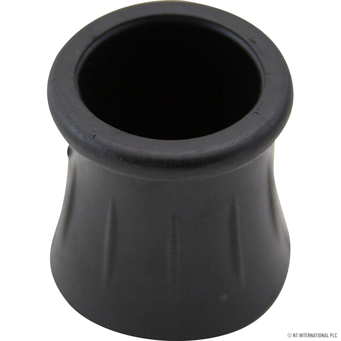 100pc 22mm Stick Cane Ferrule in Black - Bulk Pack for Walking Sticks and Canes