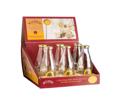 la Bouteille de lait classique 1 pinte (568 ml) – Idéale pour les amateurs de produits laitiers.