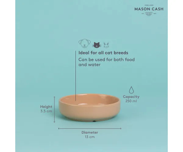 La soucoupe pour chat Cane 13cm - La vaisselle parfaite pour votre ami félin.