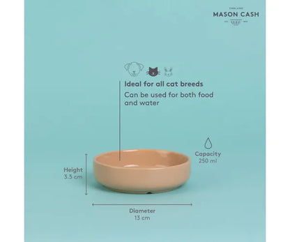 La soucoupe pour chat Cane 13cm - La vaisselle parfaite pour votre ami félin.
