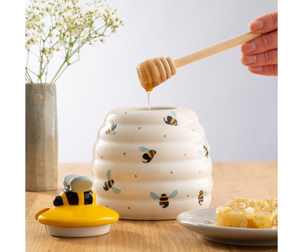 Pot à miel et cuillère à miel Sweet Bee Price & Kensington, coffret cadeau
