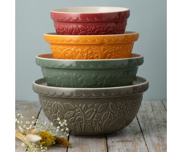 Le saladier In The Forest S12 renard gris 29cm | Un essentiel de cuisine polyvalent.