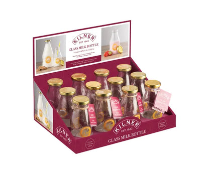 Bouteille à lait Kilner Classic 1/3 pinte (189 ml)