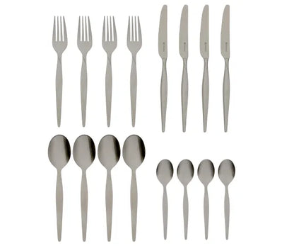 Sublimez Votre Expérience Culinaire avec le Coffret Couverts Twist 18/0 de 16 Pièces.